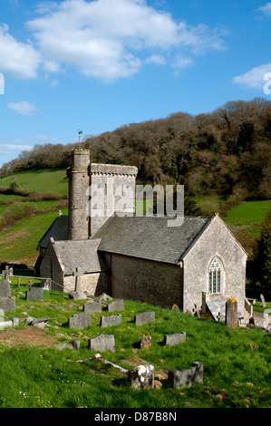 St. Winifred`s Church, Branscombe, Devon, England, UK Stock Photo